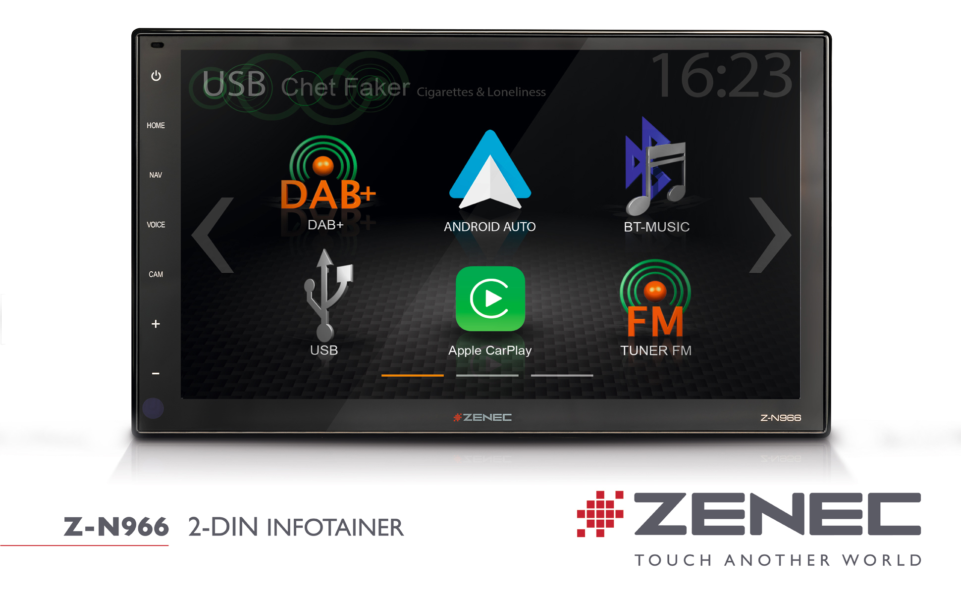 ZENEC Prime 2-DIN Infotainer mit 9" HD Display